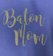 Baton Mom Comfort Colors Sweatshirt
